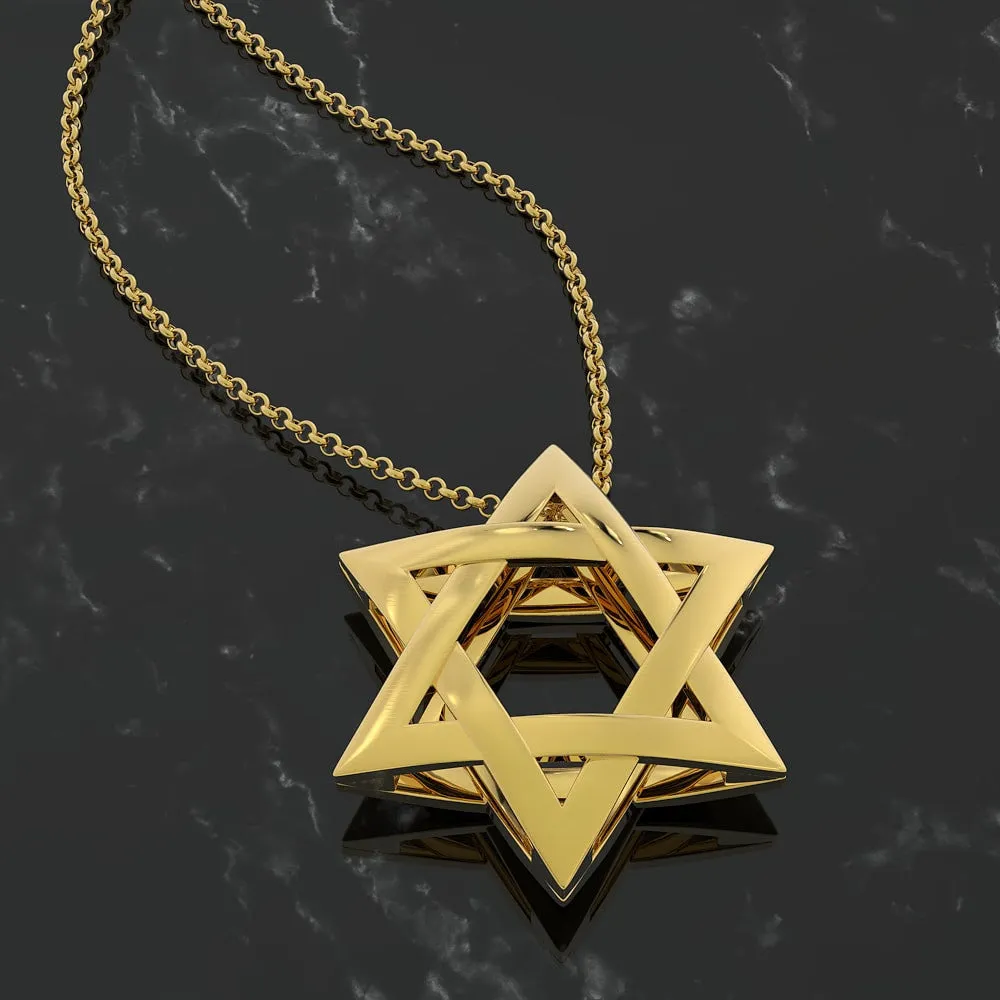 Exquisite 3D Star of David