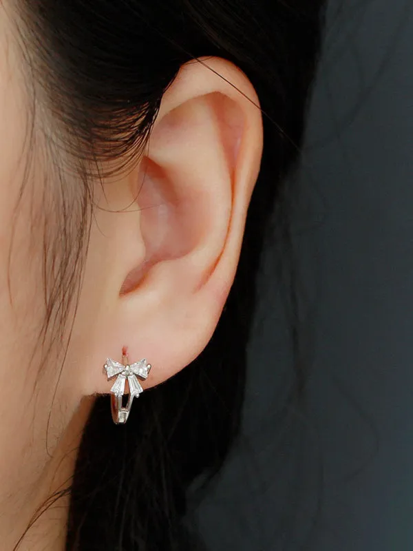 Exquisite Bow Earrings