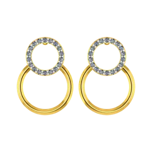 Exquisite Ecliptic Gold Earrings