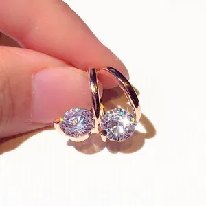 Exquisite Flash Charm Rhinestone Earrings