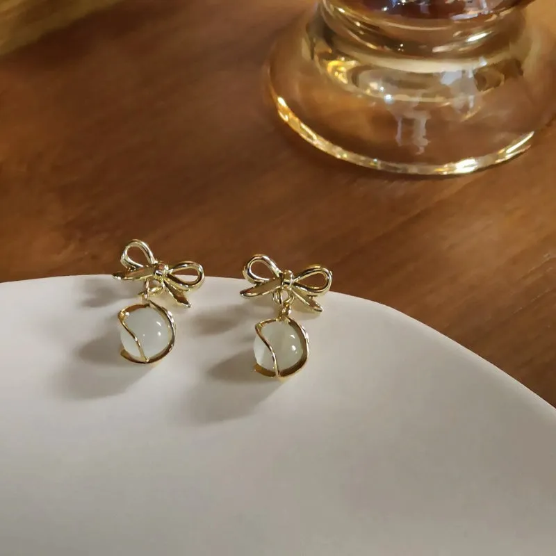 Exquisite Retro Purple Rhinestone Earrings Collection