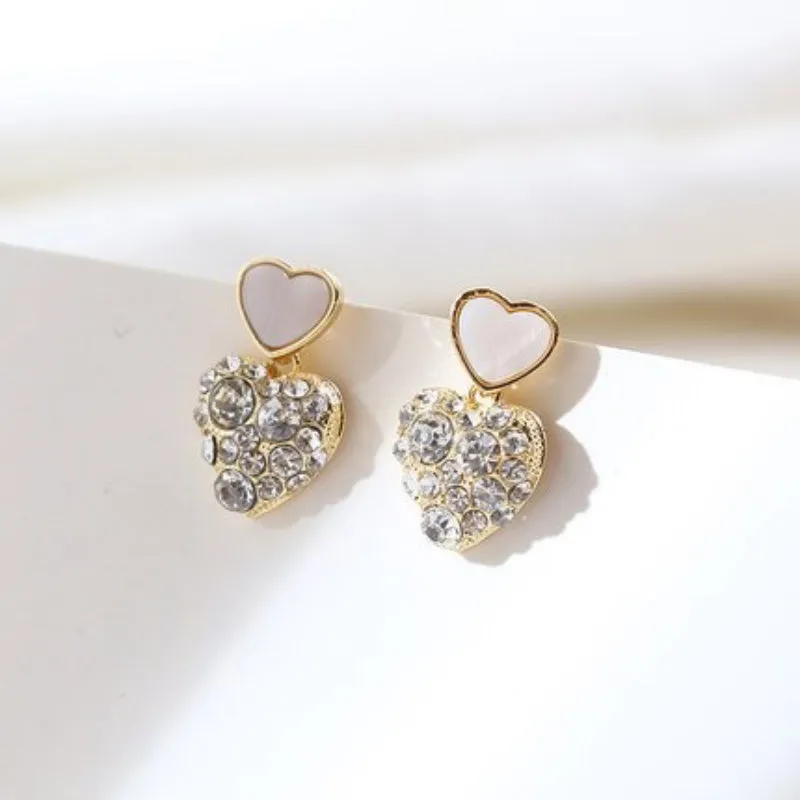 Exquisite Retro Purple Rhinestone Earrings Collection