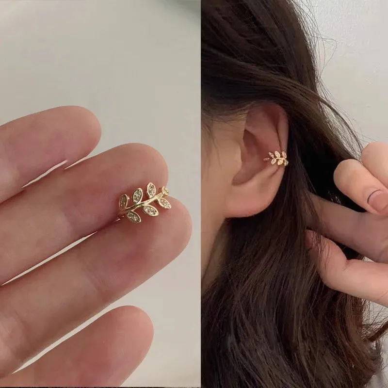 Exquisite Rhinestone Ear Cuff