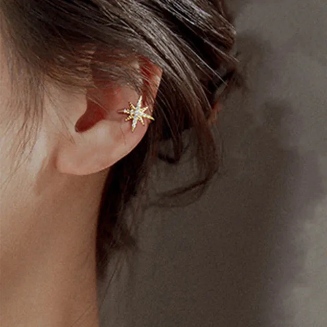 Exquisite Rhinestone Ear Cuff