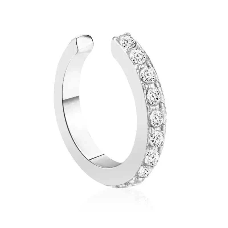 Exquisite Rhinestone Ear Cuff