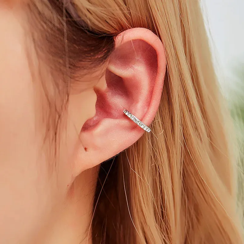 Exquisite Rhinestone Ear Cuff