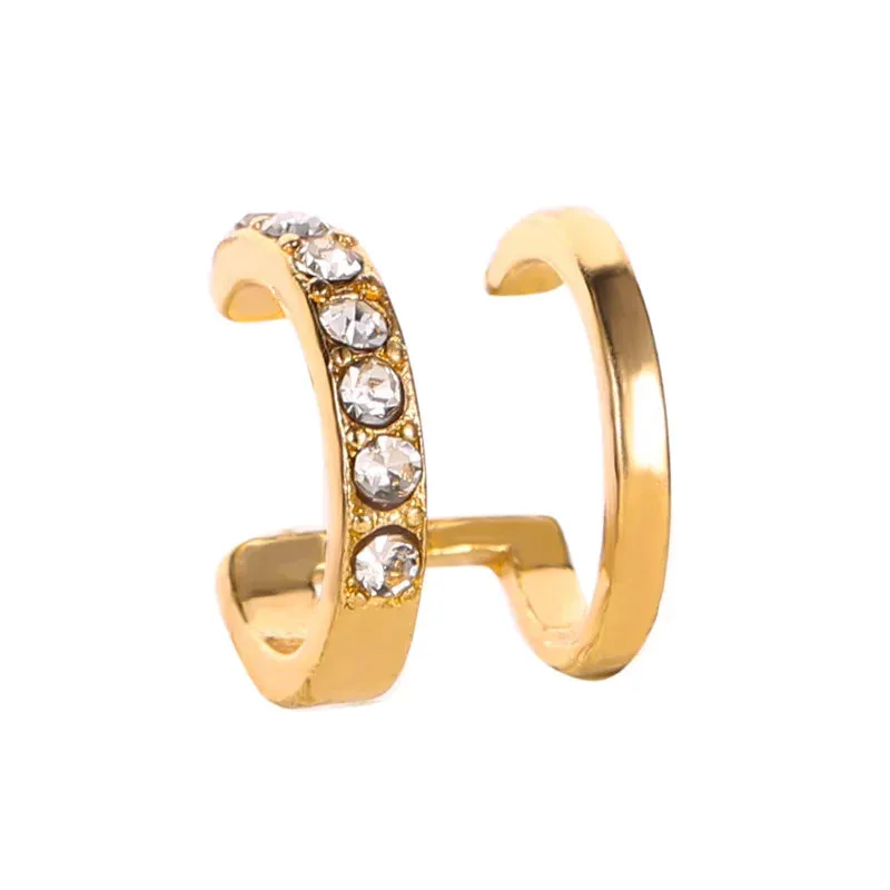 Exquisite Rhinestone Ear Cuff
