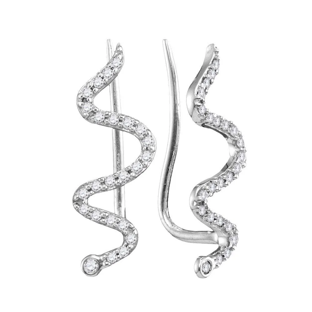 Exquisite Serpent Sparkle Earrings