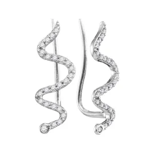 Exquisite Serpent Sparkle Earrings