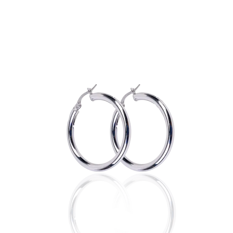 Exquisite Tube Hoop Earrings