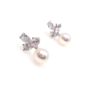 Exquisite Women Imitation Pearl Earrings