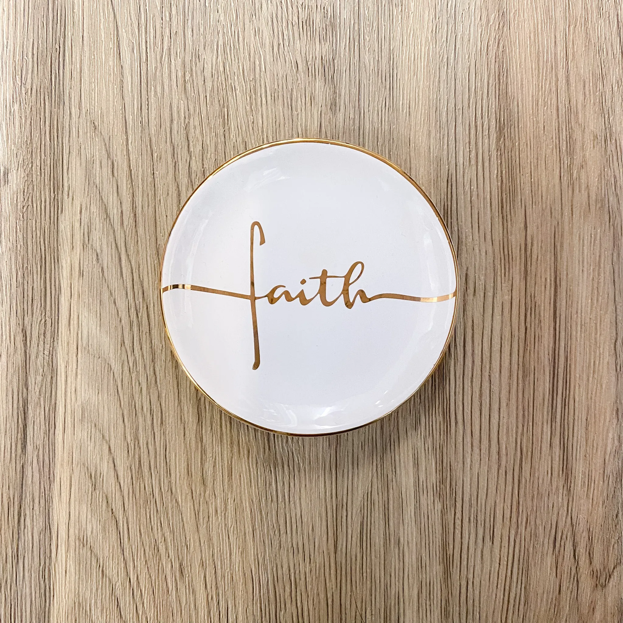 Faith Trinket Tray