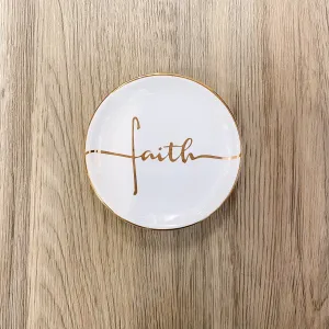 Faith Trinket Tray