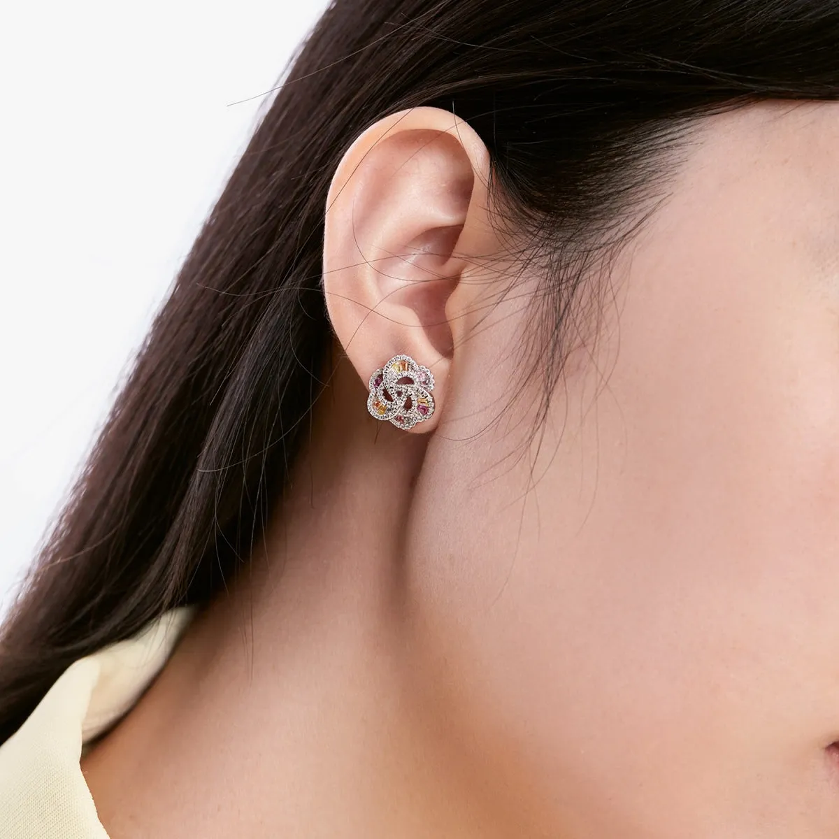 [Goodv]Exquisite Flower Shape Daily Earrings
