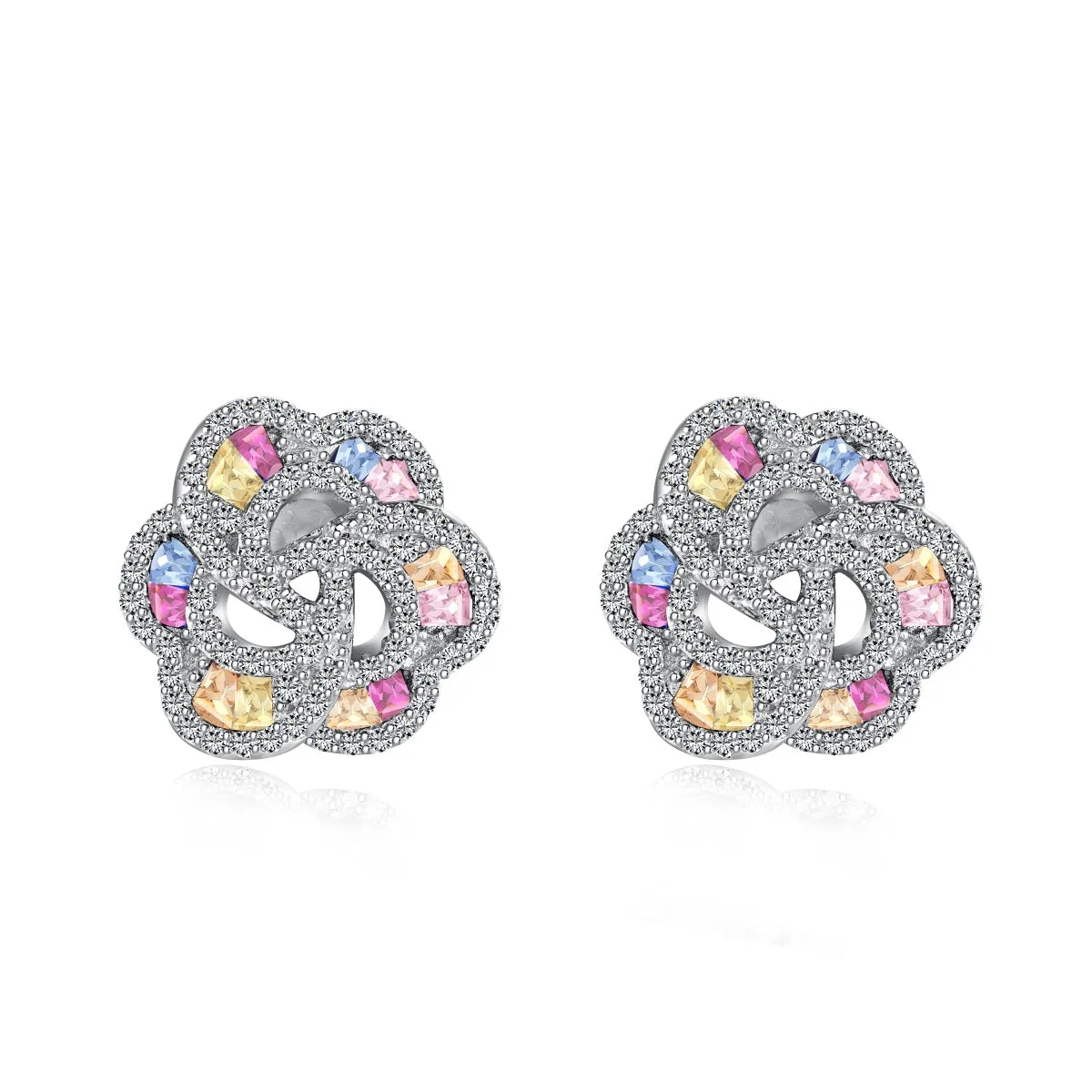 [Goodv]Exquisite Flower Shape Daily Earrings