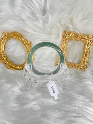 Grade A Natural Jade Bangle with certificate #36997