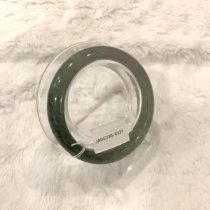 Grade A Natural Jade Bangle with certificate #6331