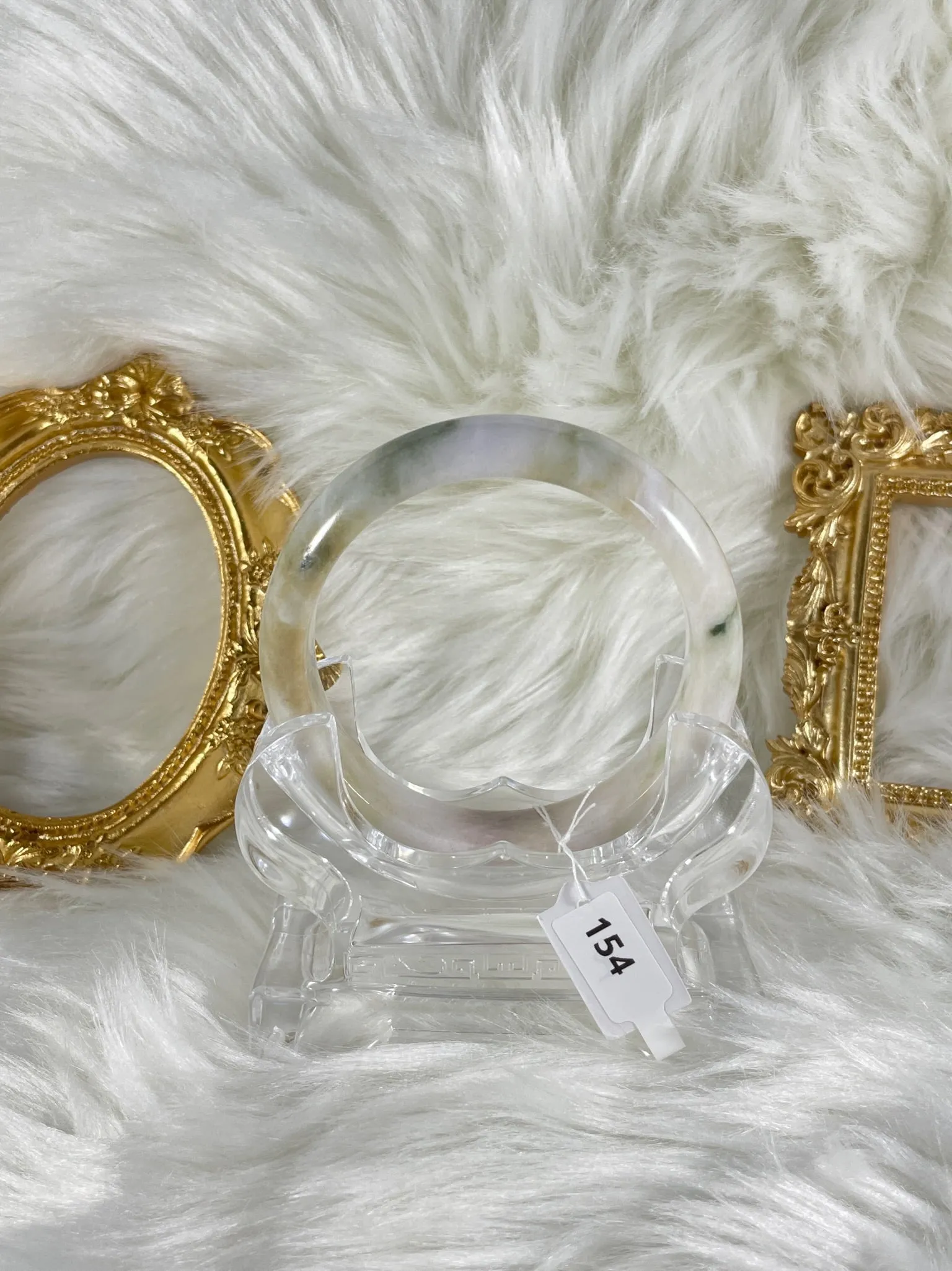 Grade A Natural Jade Bangle without certificate #154