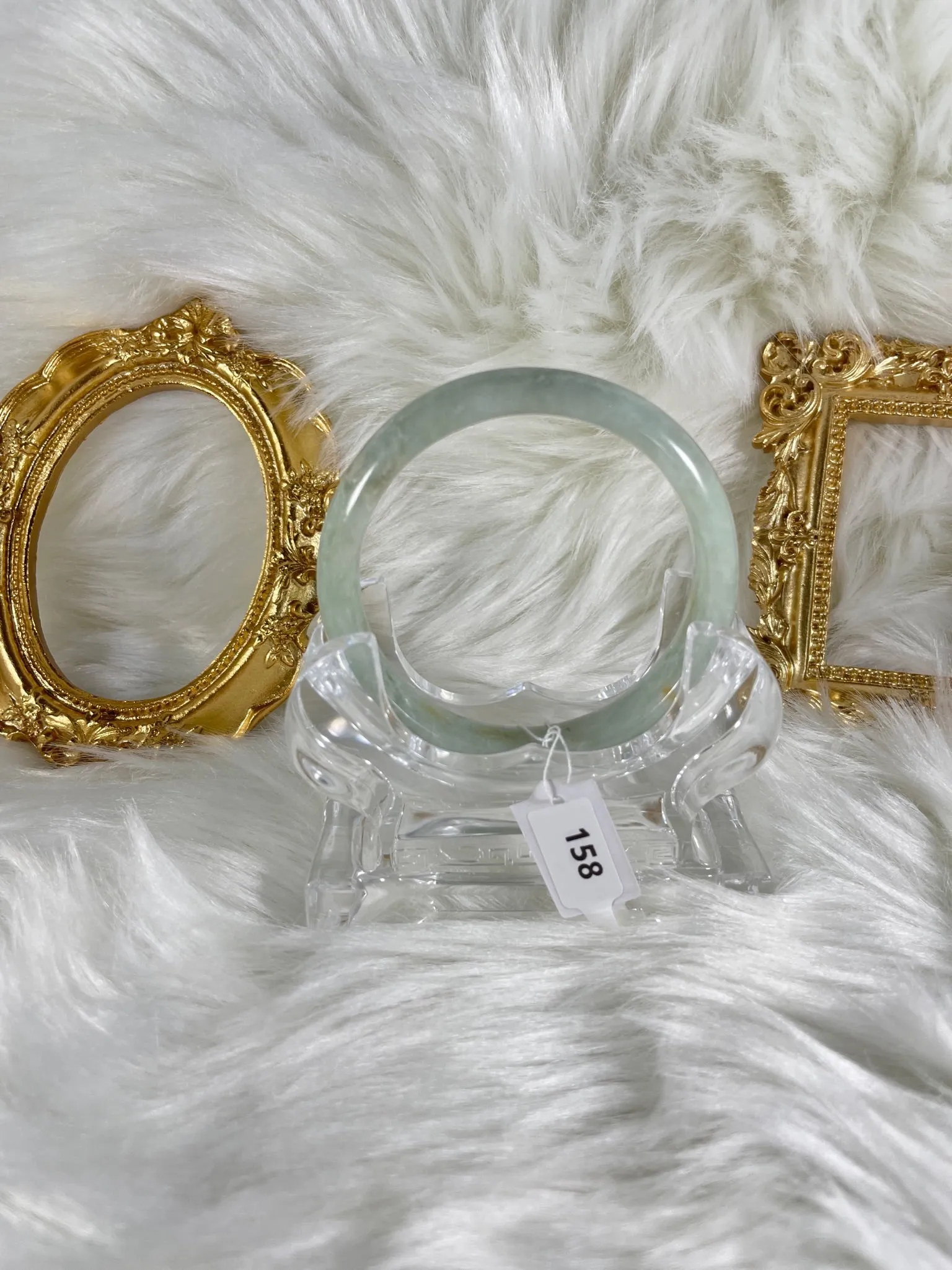 Grade A Natural Jade Bangle without certificate #158