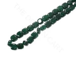 Green Square Jade Semi Precious Stones