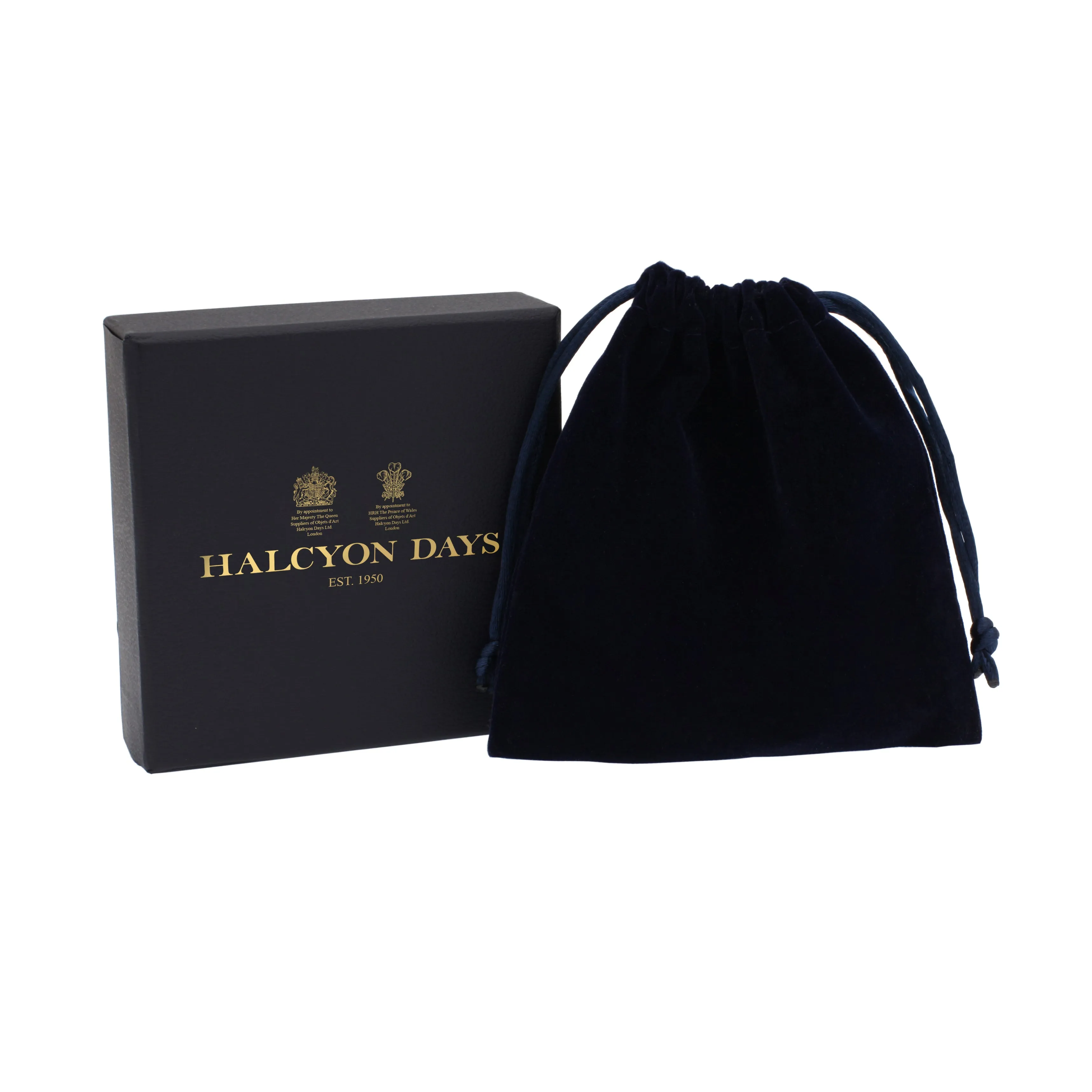 Halcyon Days Agama - Deep Cobalt - Gold - Torque Bangle
