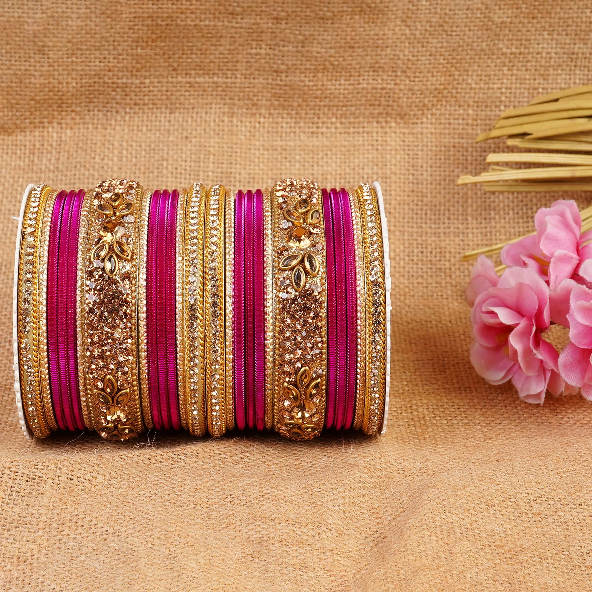 Indian Ethnic Handmade Bangle Set for Every Occassion