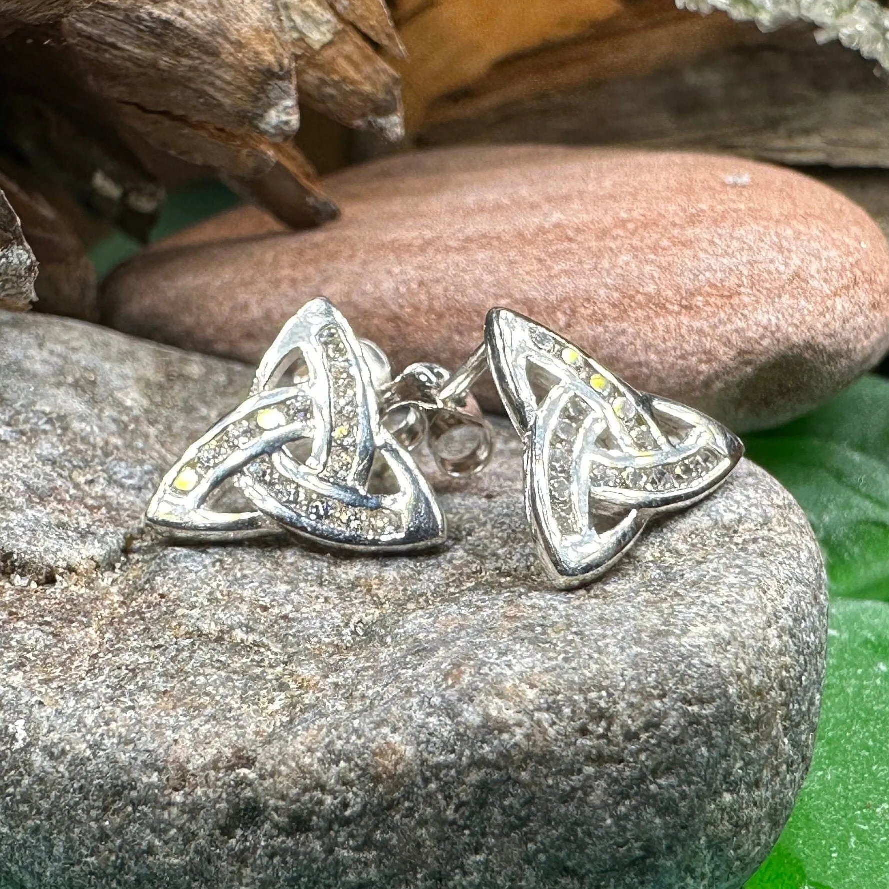 Janene Trinity Knot Earrings