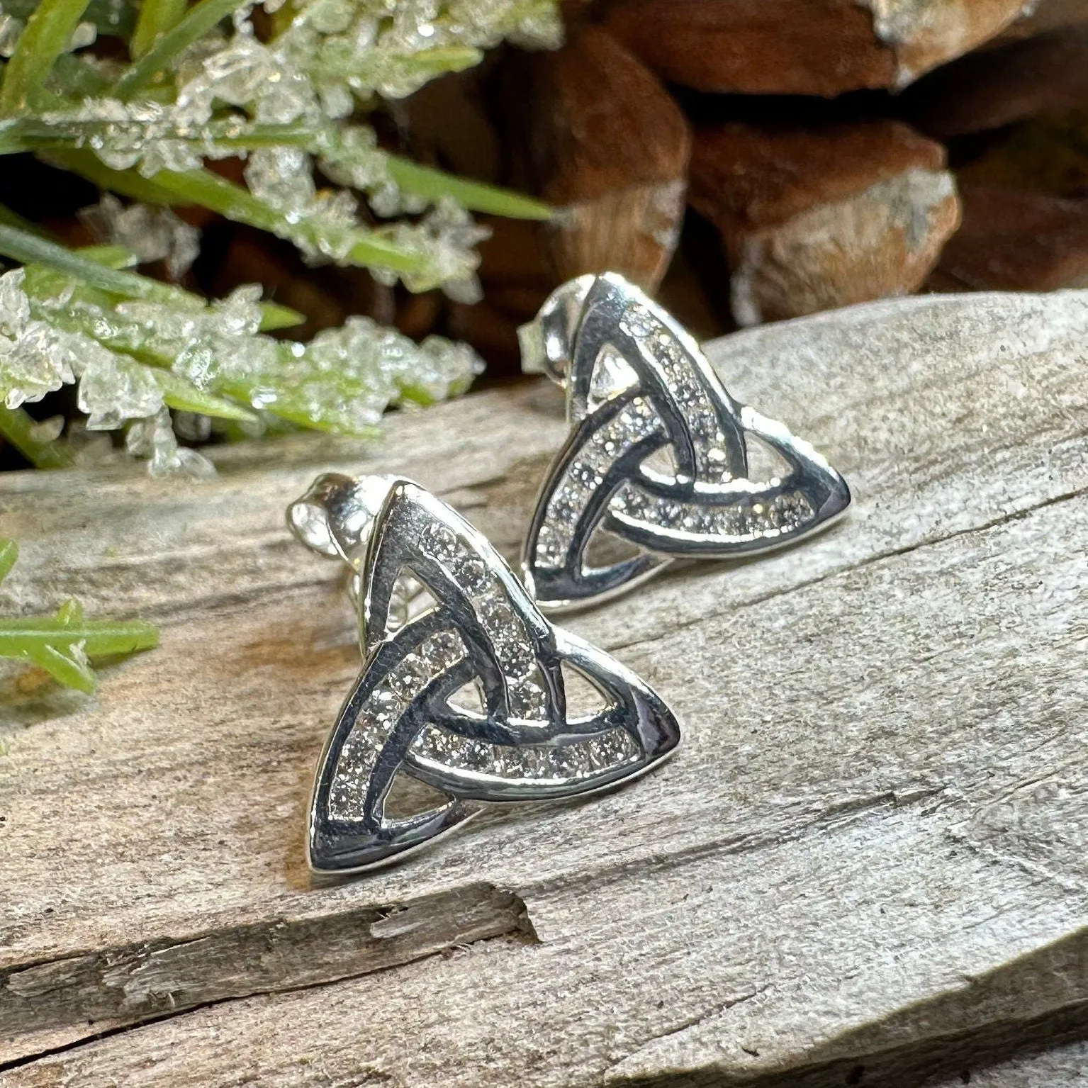 Janene Trinity Knot Earrings