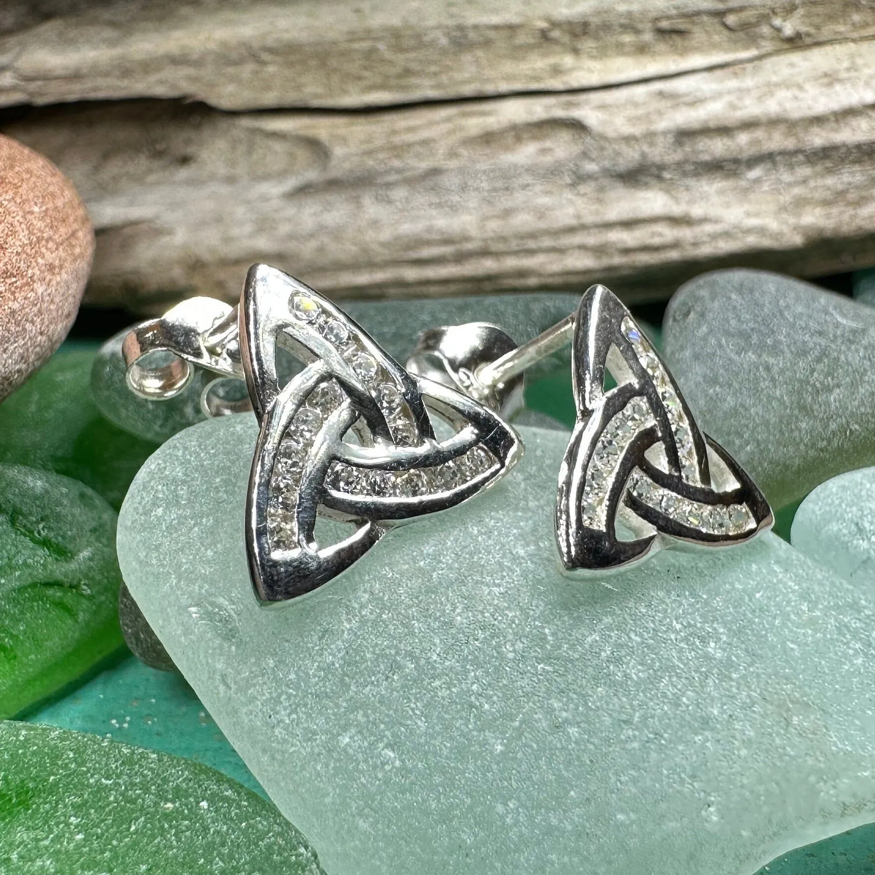 Janene Trinity Knot Earrings