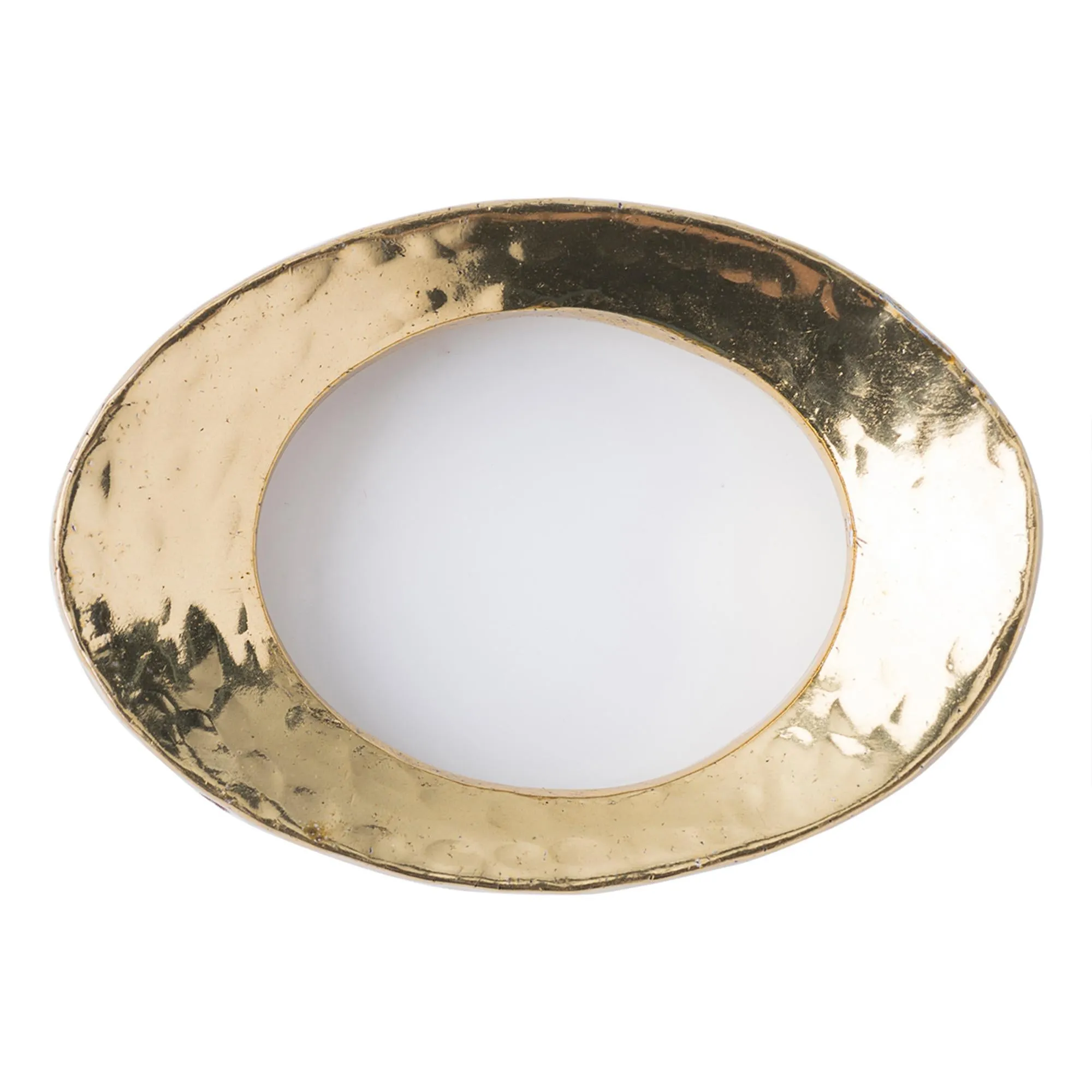 Juliska Puro Gold Napkin Ring, Set of 4