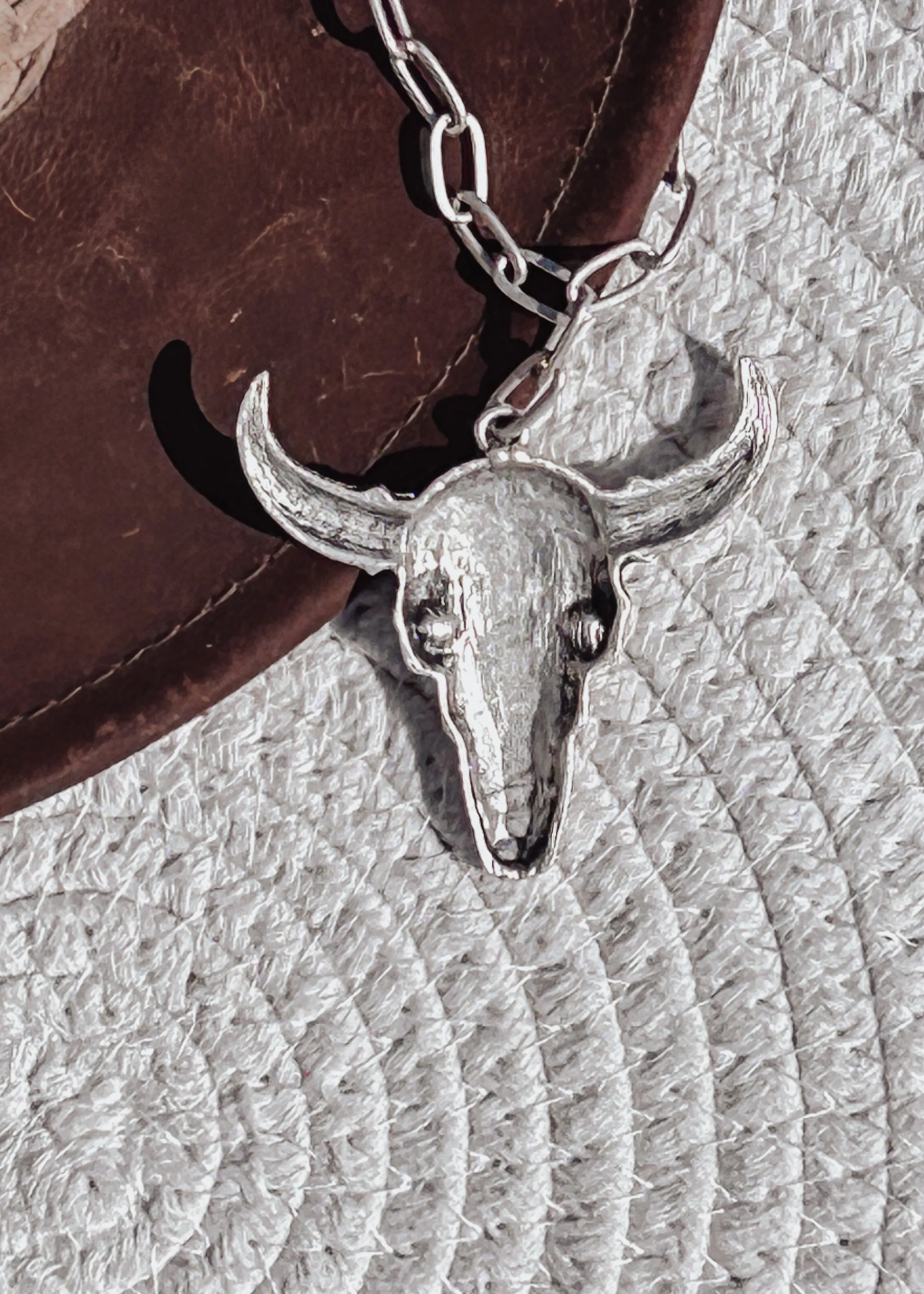 Longhorn Statement Necklace