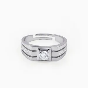 Men's Solitary Sliver Ring