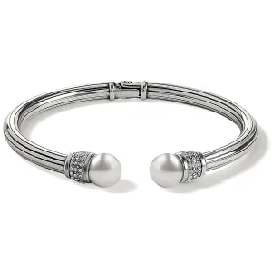 Meridian Open Hinged Bangle Bracelet