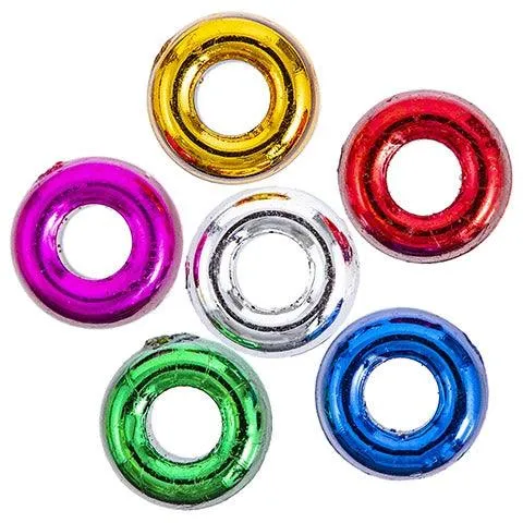 Metallic Pony Beads (1/2 lb)