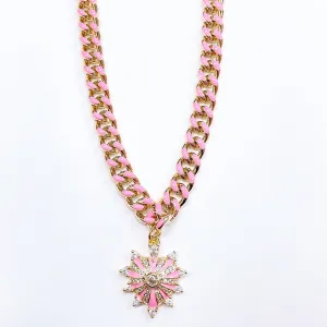 Misty heart pendant necklace