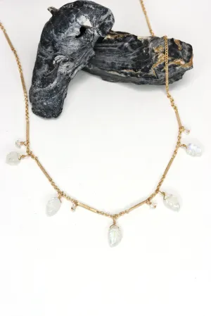 Moonstone Caprice Necklace