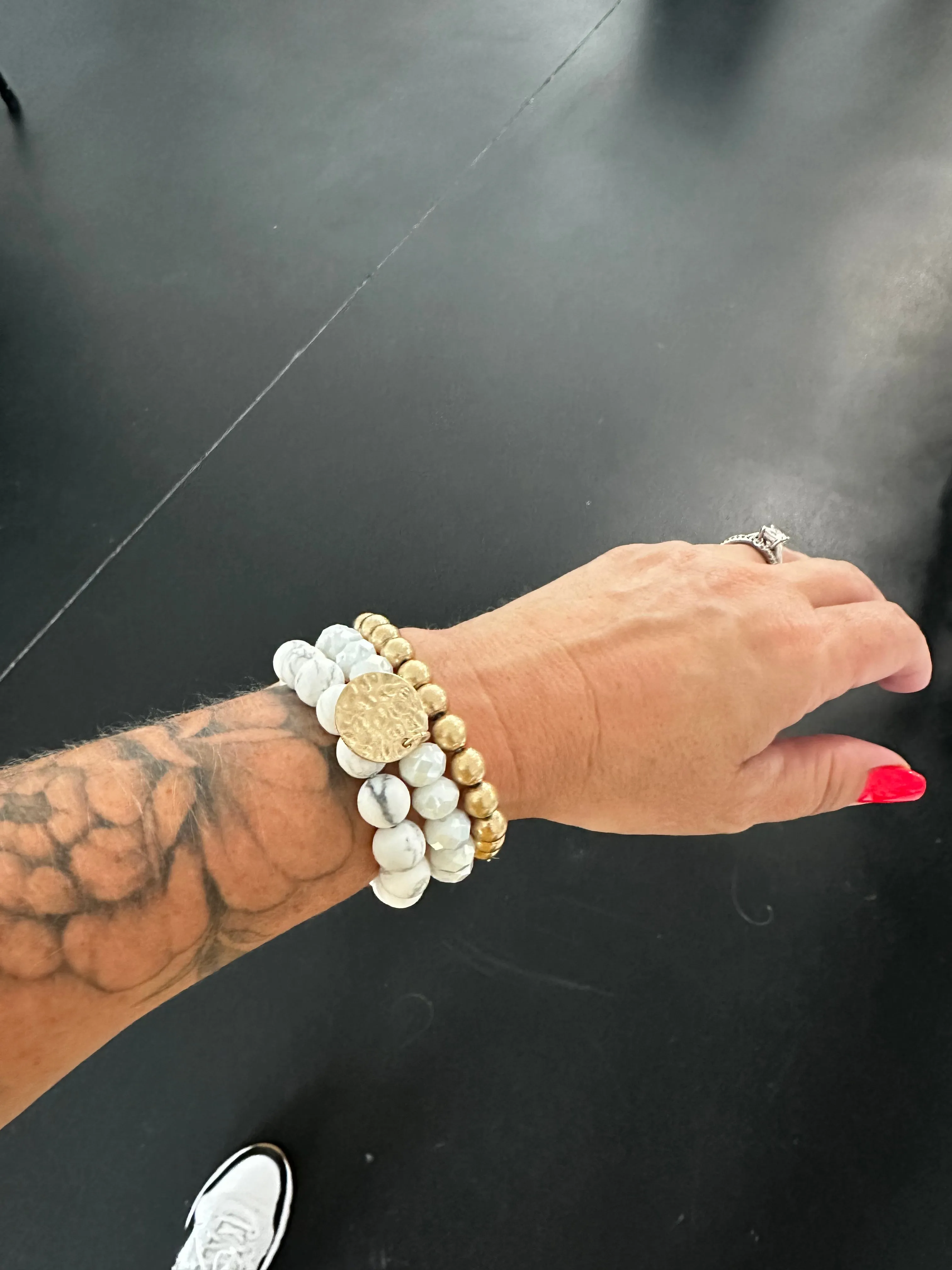 Multi-band Beaded Bracelet