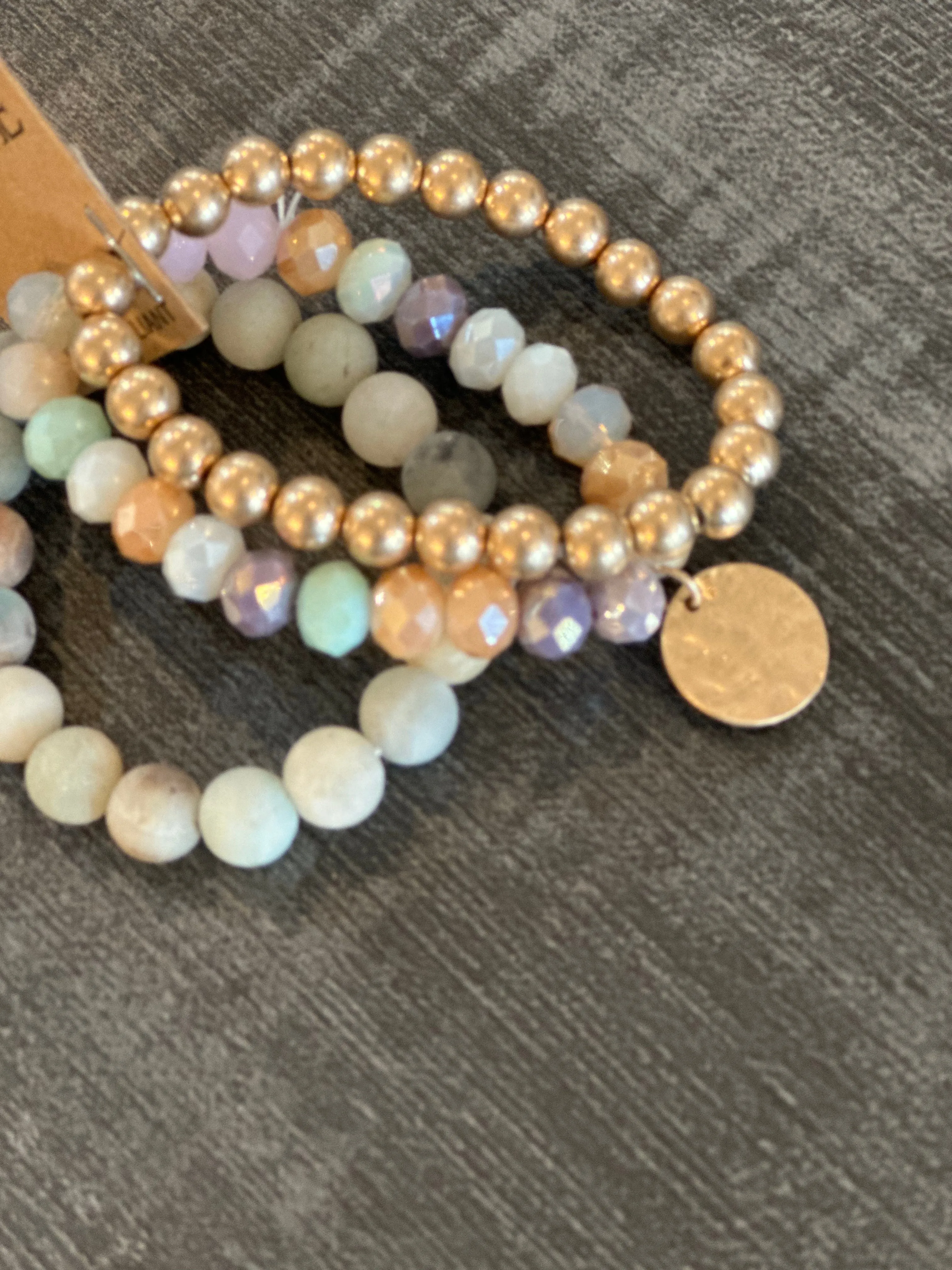 Multi-band Beaded Bracelet