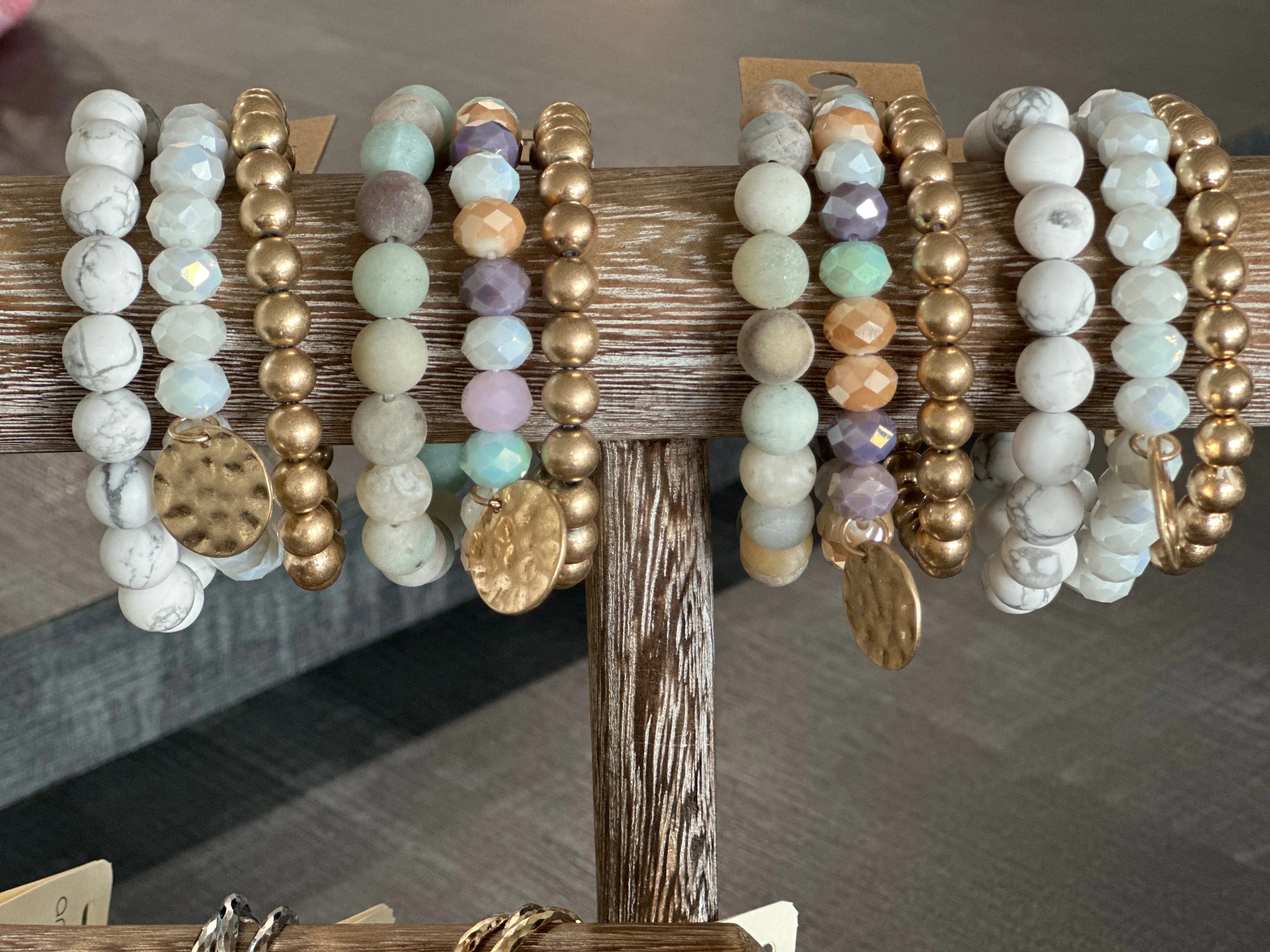 Multi-band Beaded Bracelet