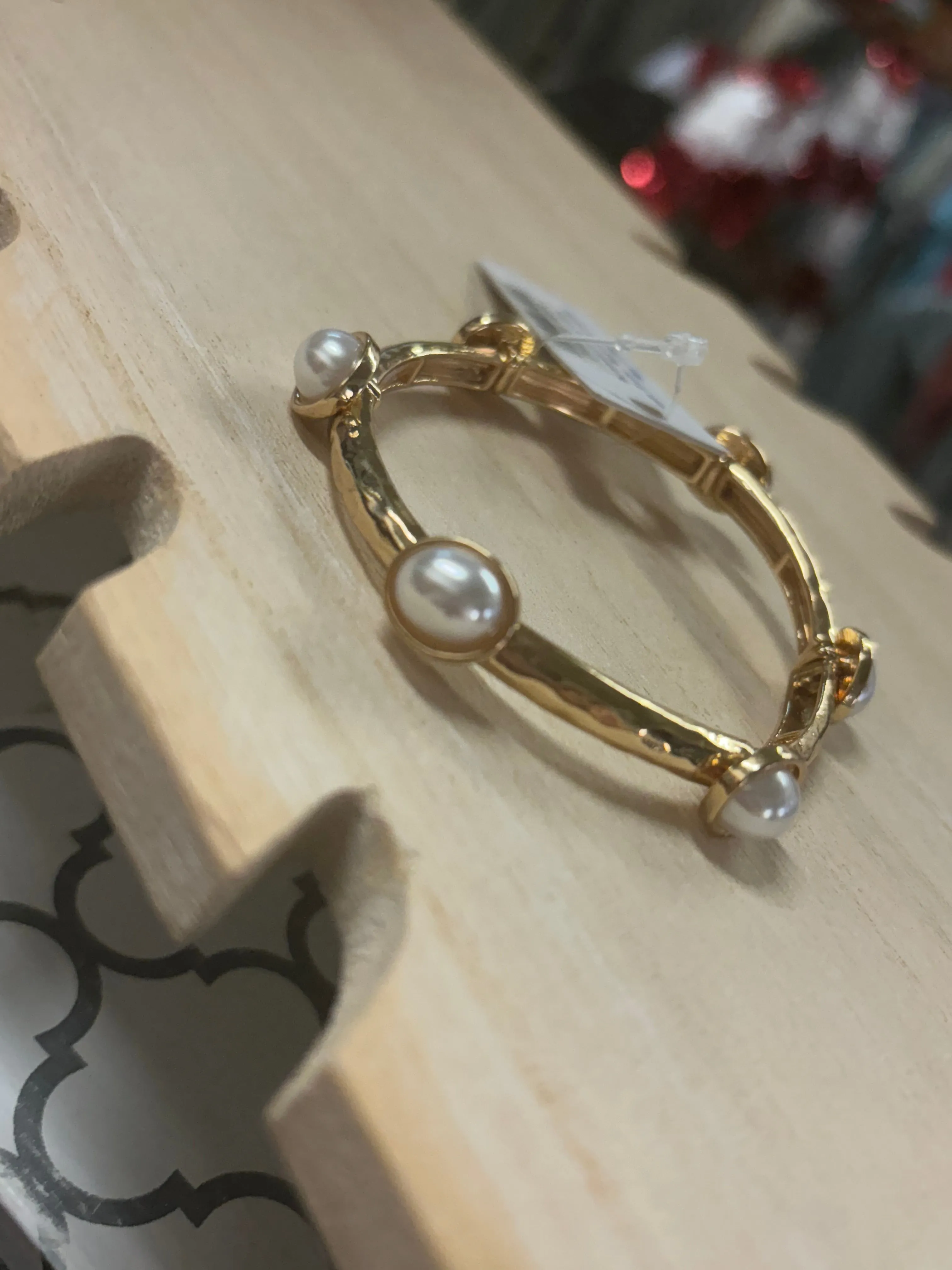 Multi Colored Gold Bracelet