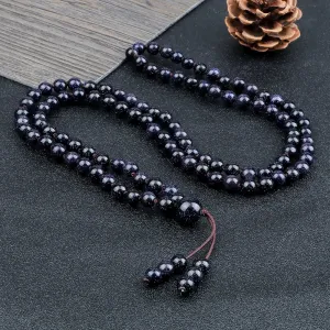 Natural Sandstone Bracelets  Necklace Women Shiny Crystal Quartz Handmade Energy Jewelry