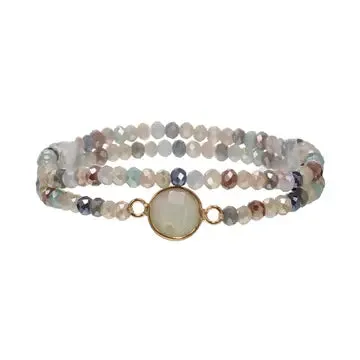 NB crystal stretch bracelet
