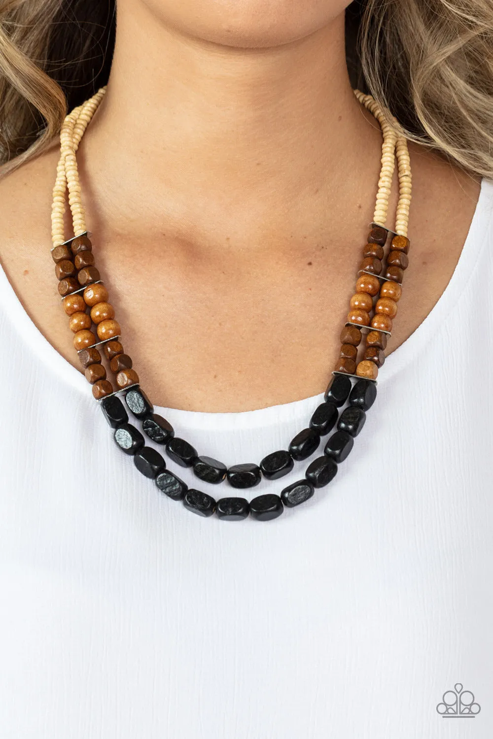 Necklaces Bermuda Bellhop - Black N2094