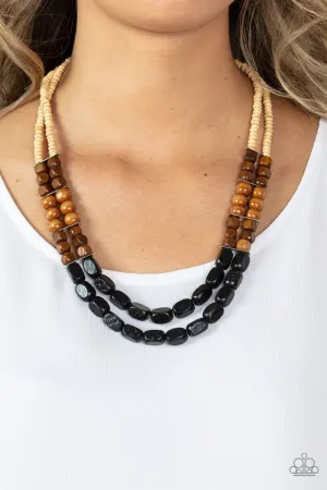 Necklaces Bermuda Bellhop - Black N2094