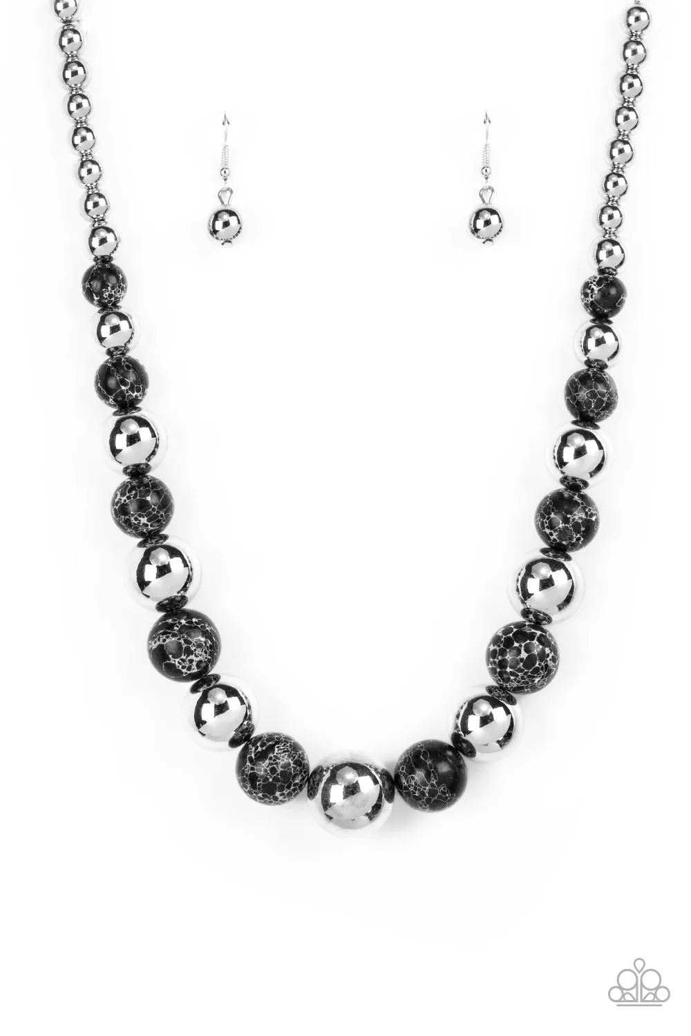 Necklaces Stone Age Adventurer - Black N290