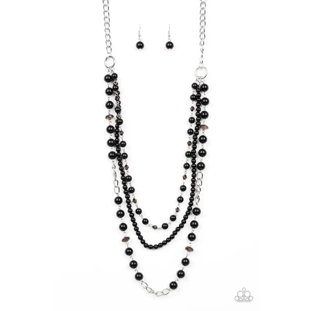 New York City Chic - Black Necklace