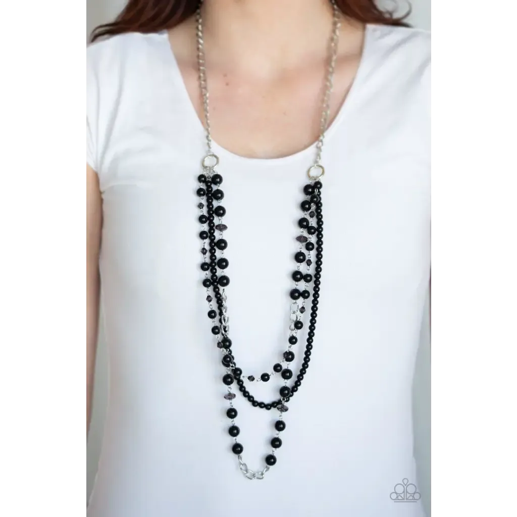 New York City Chic - Black Necklace