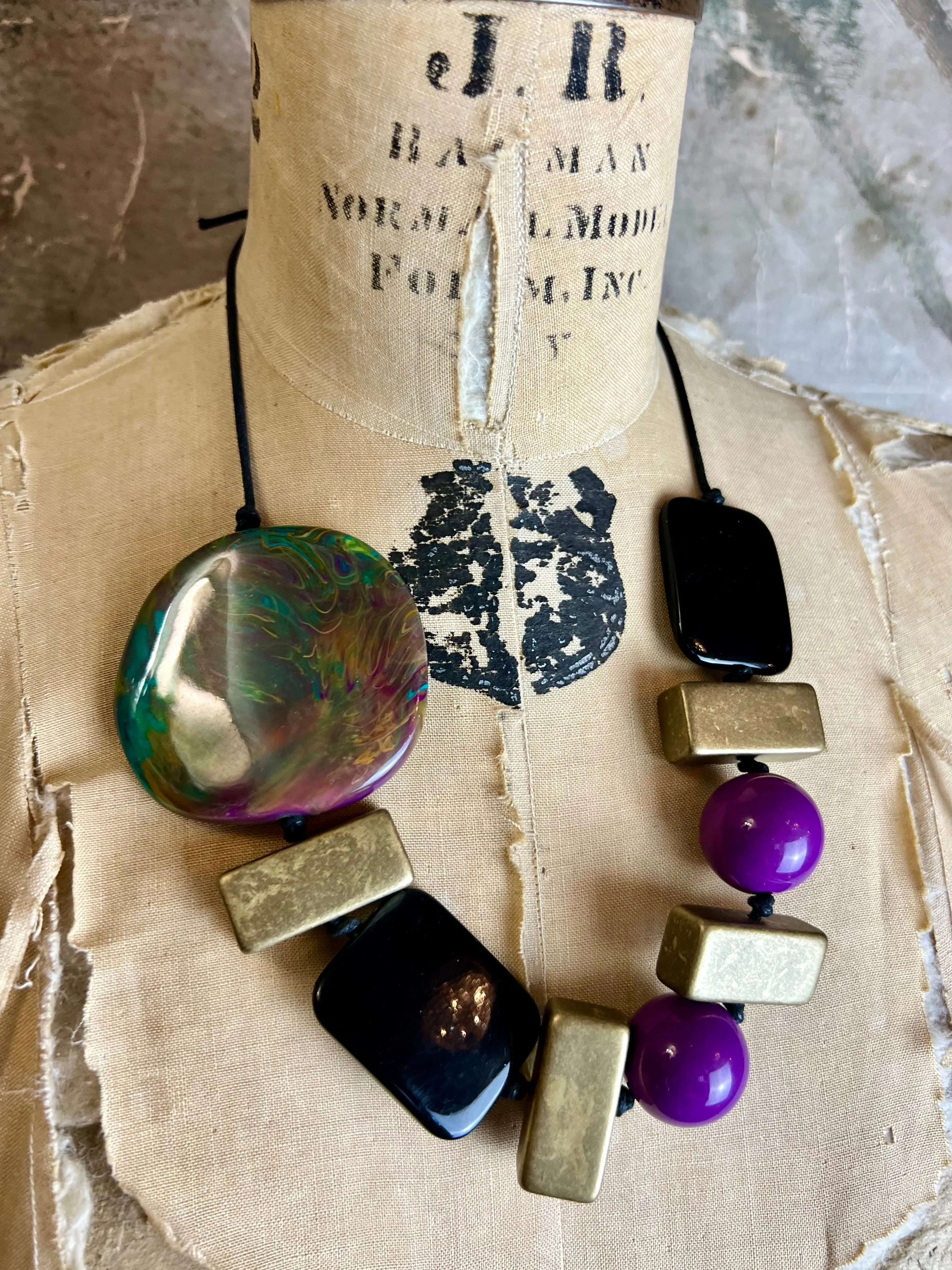 NMB708 Rich in Color Necklace
