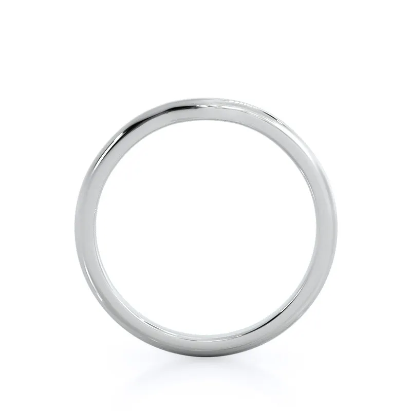Noveau Wedding Band