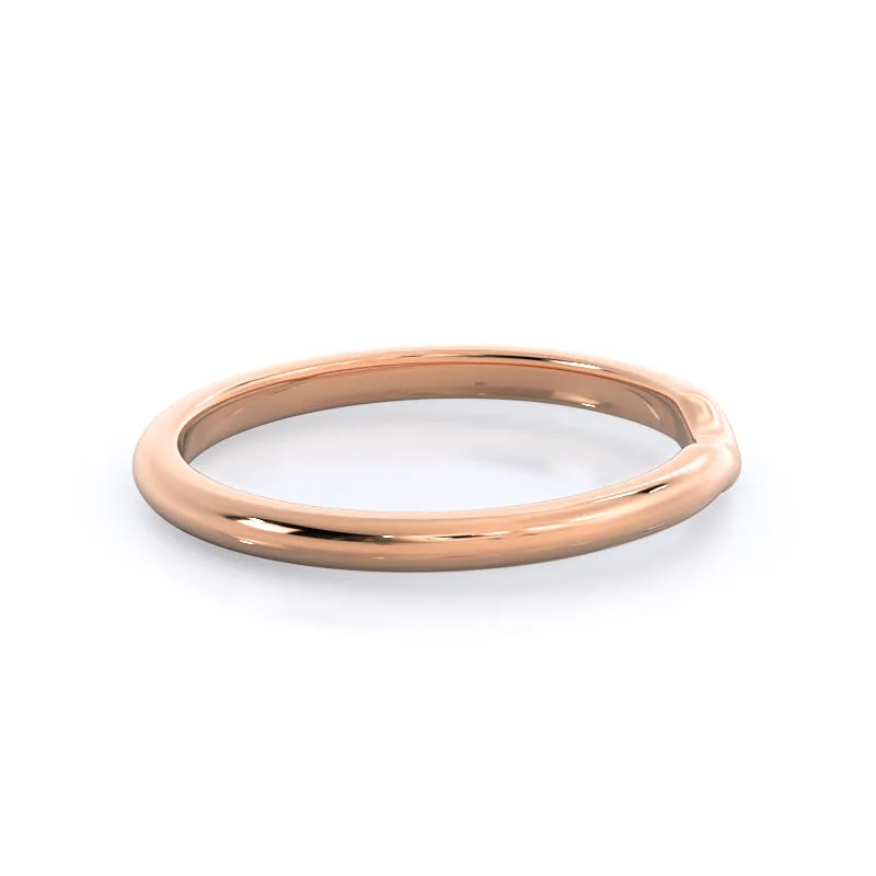 Noveau Wedding Band
